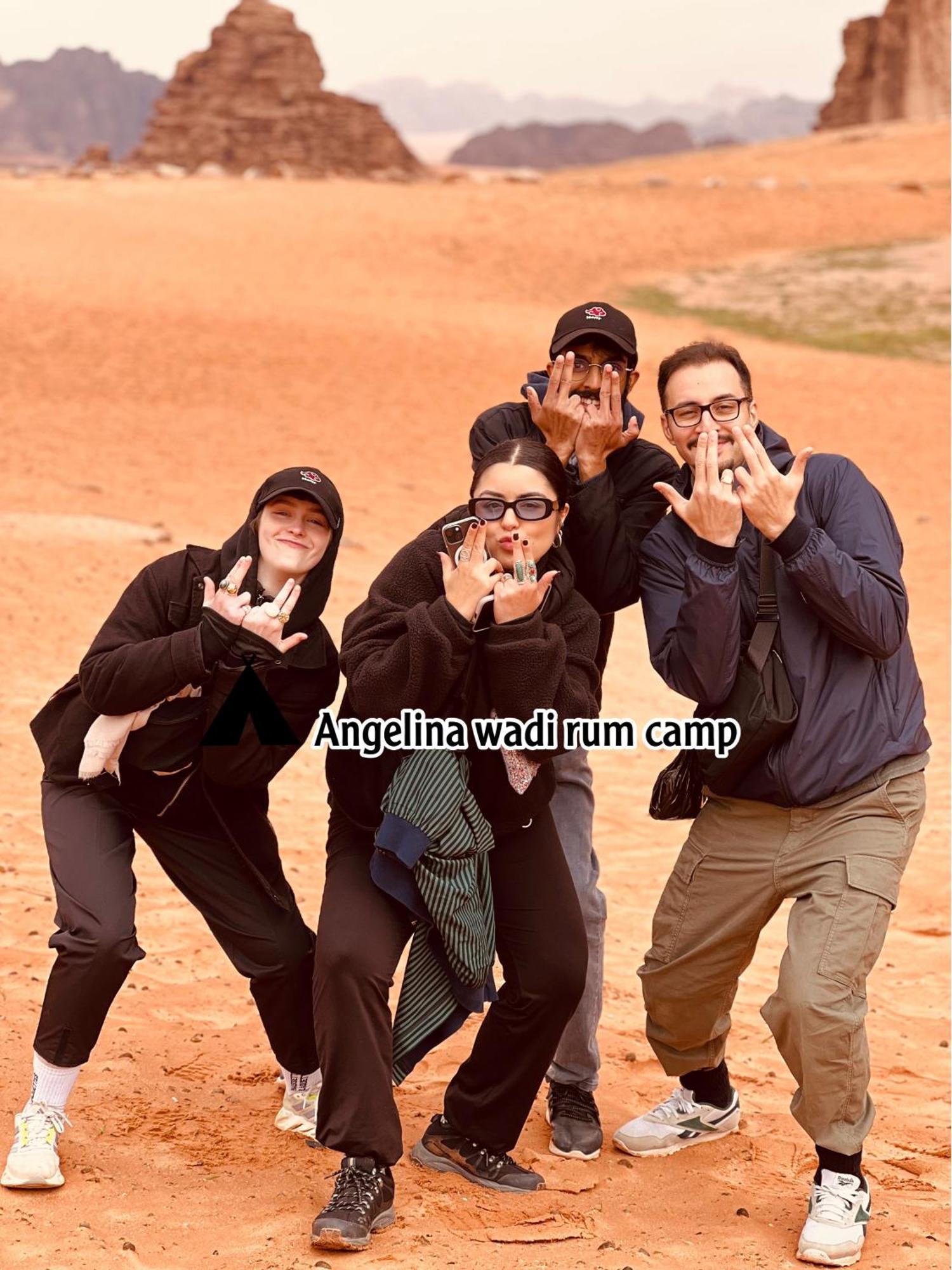 Angelina Wadi Rum Camp Eksteriør bilde