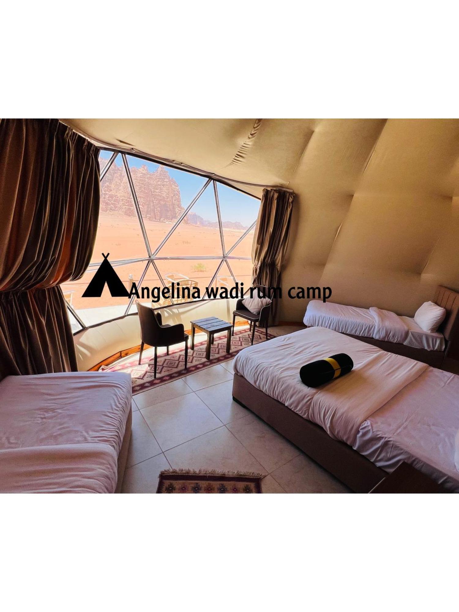 Angelina Wadi Rum Camp Eksteriør bilde