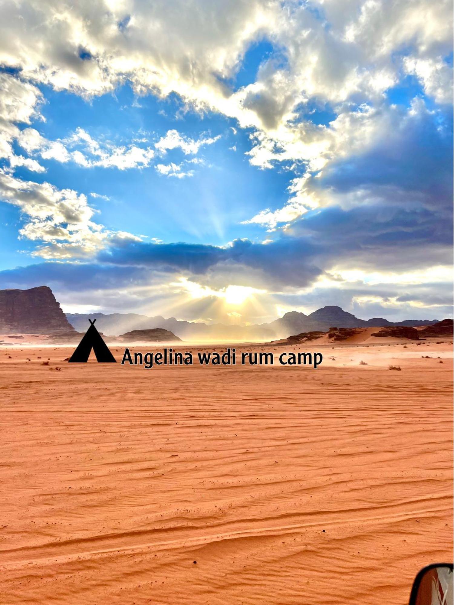 Angelina Wadi Rum Camp Eksteriør bilde